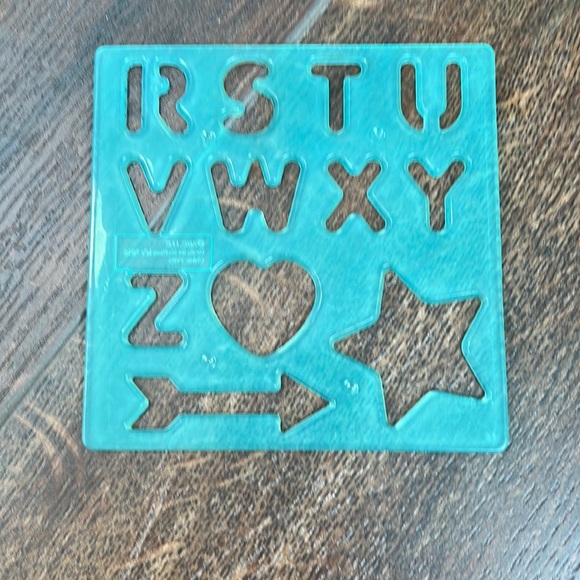 3pieces Albhabet lettering tracing squares - Picture 3 of 5